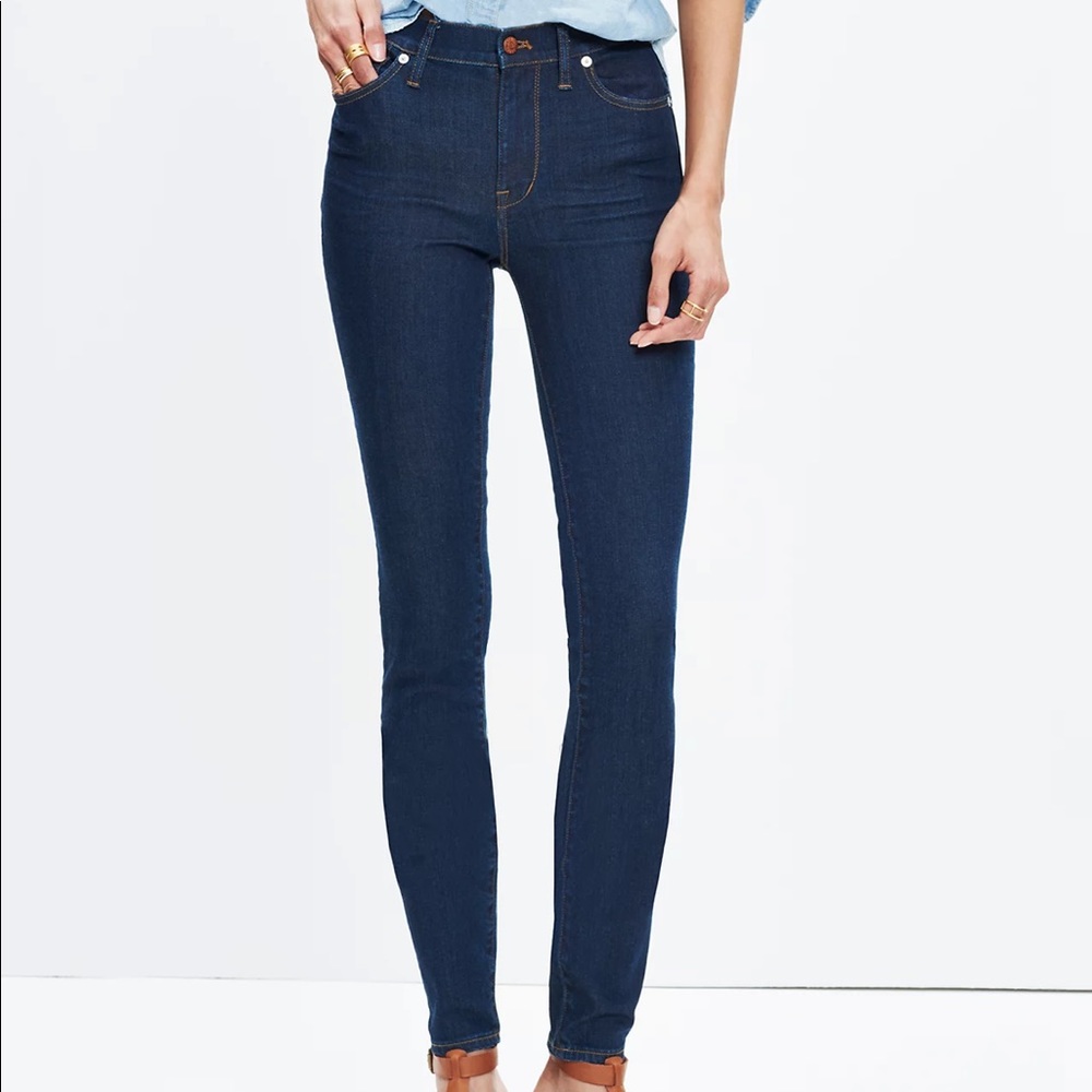 Madewell 9" High-Rise Skinny Jeans in Davis Wash size 27
